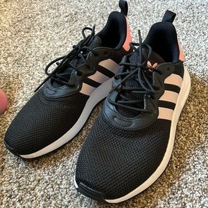 adidas Black and Pink Women's Sneakers